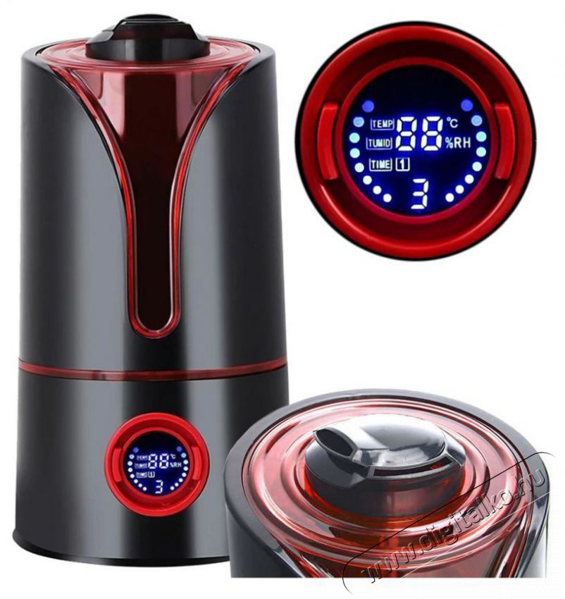 Verk 24461 Ultrahangos p&aacute;r&aacute;s&iacute;t&oacute;, 3 l, fekete Sz&eacute;ps&eacute;g&aacute;pol&aacute;s / Eg&eacute;szs&eacute;g - L&eacute;gtiszt&iacute;t&oacute; / p&aacute;r&aacute;s&iacute;t&oacute; / p&aacute;r&aacute;tlan&iacute;t&oacute; - P&aacute;r&aacute;s&iacute;t&oacute; - 526573