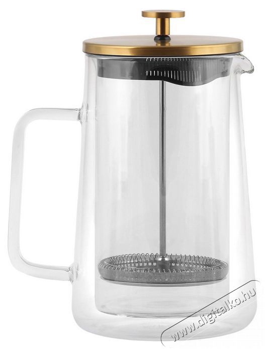 Vialli Design dupla fal&uacute;, 1000 ml, arany_DIVA 9286 Konyhai term&eacute;kek - V&iacute;zforral&oacute; / teafőző - 526585