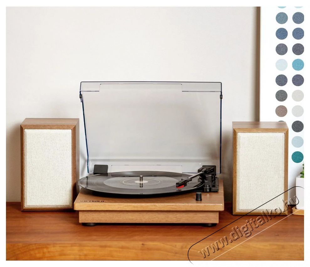 Victrola Montauk barna Audio-Video / Hifi / Multim&eacute;dia - Bakelit lemezj&aacute;tsz&oacute; - Bakelit lemezj&aacute;tsz&oacute; - 526609