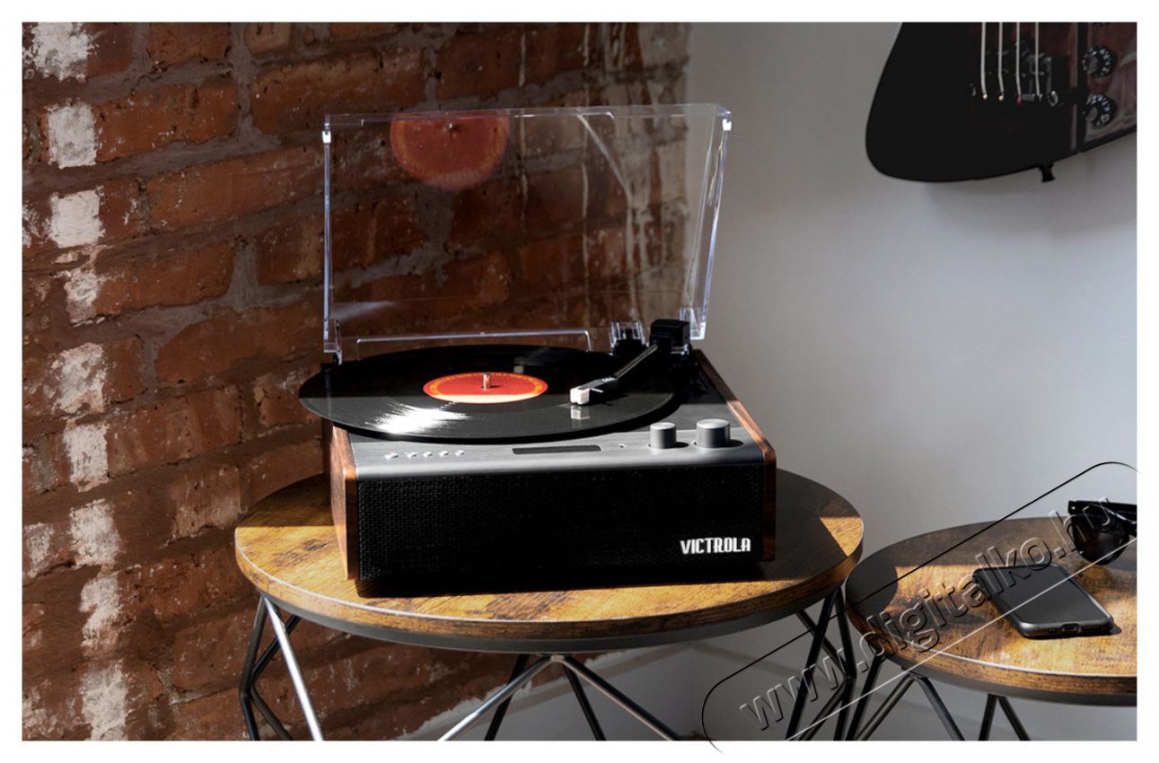 Victrola VTA-73 Eastwood Signature - barna Audio-Video / Hifi / Multim&eacute;dia - Bakelit lemezj&aacute;tsz&oacute; - Bakelit lemezj&aacute;tsz&oacute; - 526596