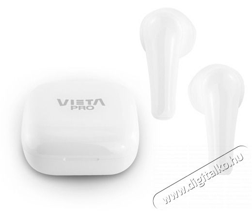 VIETA Pro VAQ-TWS31WH FEEL True Wireless Bluetooth feh&eacute;r f&uuml;lhallgat&oacute; Audio-Video / Hifi / Multim&eacute;dia - F&uuml;l &eacute;s Fejhallgat&oacute;k - F&uuml;lhallgat&oacute; - 407841