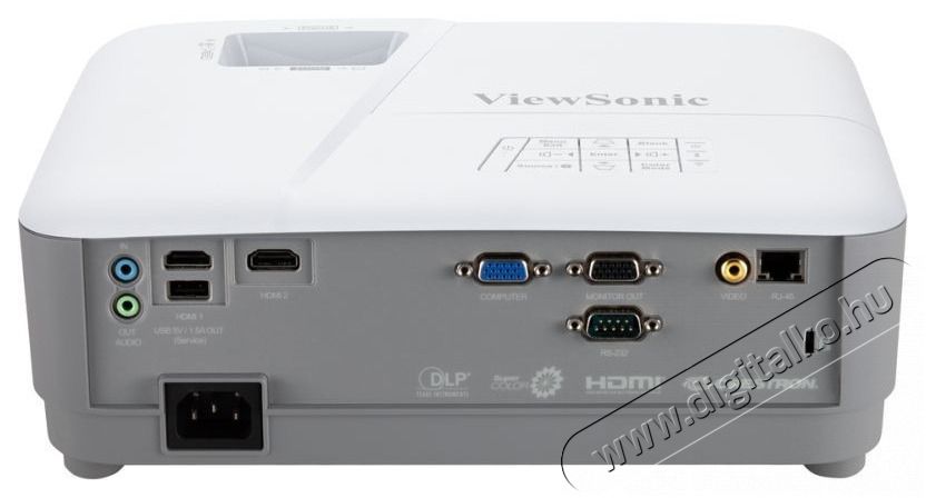 VIEWSONIC PA504W WXGA 4000L 3D HDMI/VGA projektor Telev&iacute;zi&oacute;k - Kivet&iacute;tő - Kivet&iacute;tő - 507447