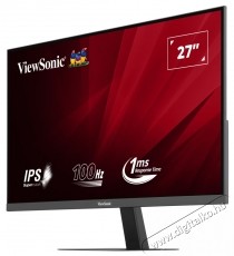 VIEWSONIC VA2708-2K-HD IPS LED monitor, 27 , QHD (2560x1440), 100 Hz, 1 ms (MPRT), HDR10, HDMI, DisplayPort, Fekete Iroda &eacute;s sz&aacute;m&iacute;t&aacute;stechnika - Monitor - Monitor - 534002