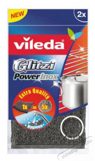 Vileda Inox f&eacute;m s&uacute;rol&oacute; 2 db-os H&aacute;ztart&aacute;s / Otthon / K&uuml;lt&eacute;r - Egy&eacute;b h&aacute;ztart&aacute;si term&eacute;k - 412096