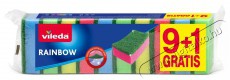 Vileda Rainbow szivacs 9+1 db - Konyhai term&eacute;kek - Egy&eacute;b / Konyhai kieg&eacute;sz&iacute;tő - 505027