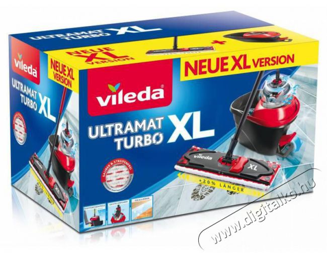 Vileda Ultramax XL Turbo H&aacute;ztart&aacute;s / Otthon / K&uuml;lt&eacute;r - Tiszt&iacute;t&oacute; / mos&oacute; - Felmos&oacute; - 520287