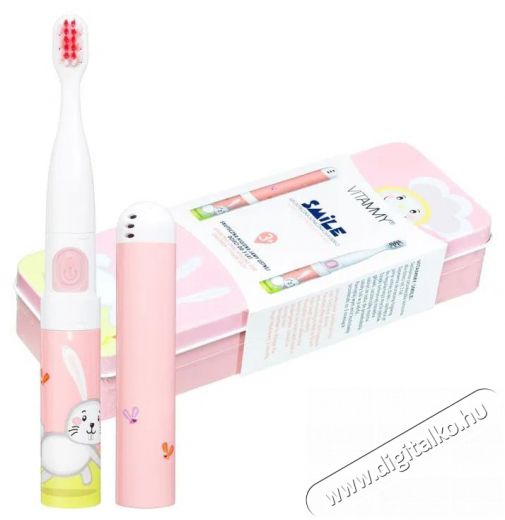 VITAMMY SMILE nyuszi Elektromos fogkefe Sz&eacute;ps&eacute;g&aacute;pol&aacute;s / Eg&eacute;szs&eacute;g - Sz&aacute;j / fog &aacute;pol&aacute;s - Elektromos fogkefe - 526628