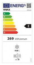 Vivax CFR-418 fagyaszt&oacute;l&aacute;da Konyhai term&eacute;kek - Hűtő, fagyaszt&oacute; (szabadon&aacute;ll&oacute;) - Fagyaszt&oacute;l&aacute;da - 501461