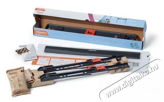 Vogels TVM3403 32-77 VESA 400x400 fix fekete fali konzol Tv kieg&eacute;sz&iacute;tők - Fali tart&oacute; / konzol - Fali tv tart&oacute; - 456415