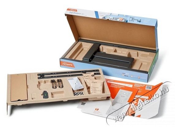 Vogels TVM3643 40-77 VESA 600x400 k&eacute;tkaros fekete fali konzol Tv kieg&eacute;sz&iacute;tők - Fali tart&oacute; / konzol - Fali tv tart&oacute; - 456424