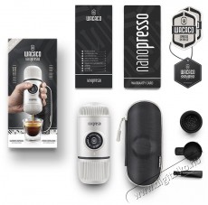 WACACO Nanopresso Chill White tokkal Konyhai term&eacute;kek - K&aacute;v&eacute;főző / k&aacute;v&eacute;&ouml;rlő / kieg&eacute;sz&iacute;tő - Pressz&oacute; k&aacute;v&eacute;főző - 512901
