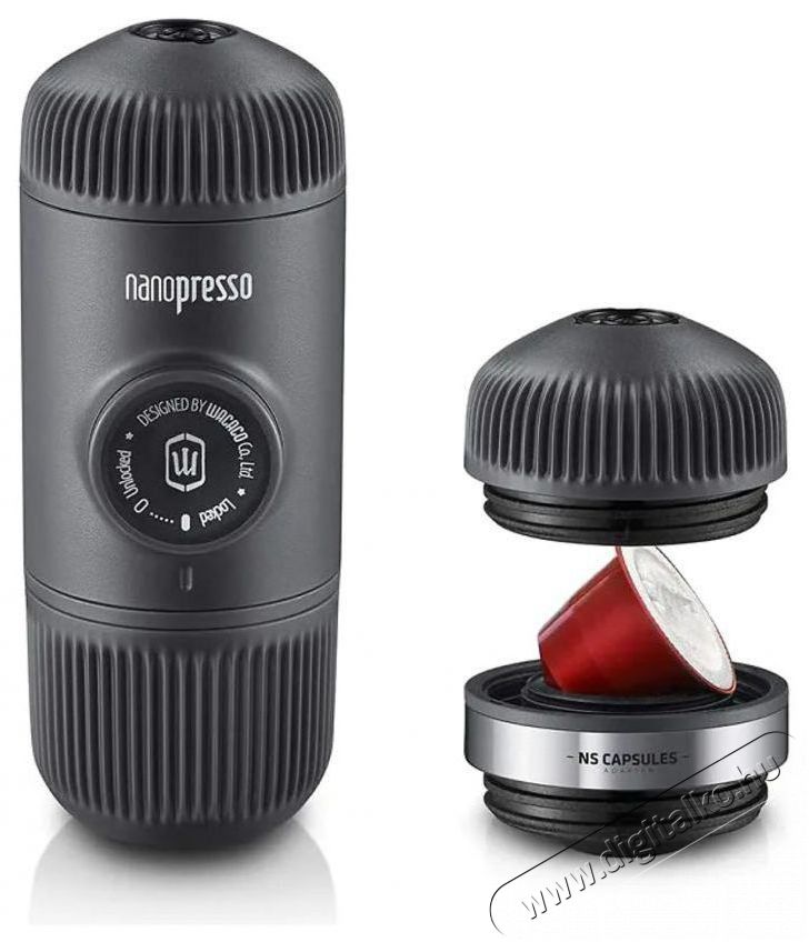 WACACO Nanopresso, sz&uuml;rke + NS adapter Konyhai term&eacute;kek - K&aacute;v&eacute;főző / k&aacute;v&eacute;&ouml;rlő / kieg&eacute;sz&iacute;tő - Pressz&oacute; k&aacute;v&eacute;főző - 512898