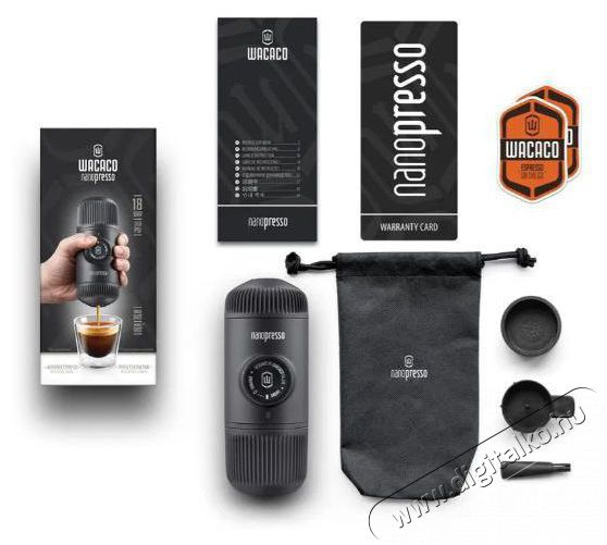 WACACO Nanopresso Konyhai term&eacute;kek - K&aacute;v&eacute;főző / k&aacute;v&eacute;&ouml;rlő / kieg&eacute;sz&iacute;tő - Kapszul&aacute;s / podos k&aacute;v&eacute;főző - 519253