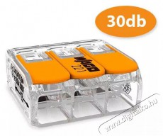 WAGO 221-613 30db/csomag 41A/450V le&aacute;gaz&aacute;s 3x 0,5-6mm2 &aacute;tl&aacute;tsz&oacute; vezet&eacute;k&ouml;sszek&ouml;tő - H&aacute;ztart&aacute;s / Otthon / K&uuml;lt&eacute;r - Egy&eacute;b h&aacute;ztart&aacute;si term&eacute;k - 394617