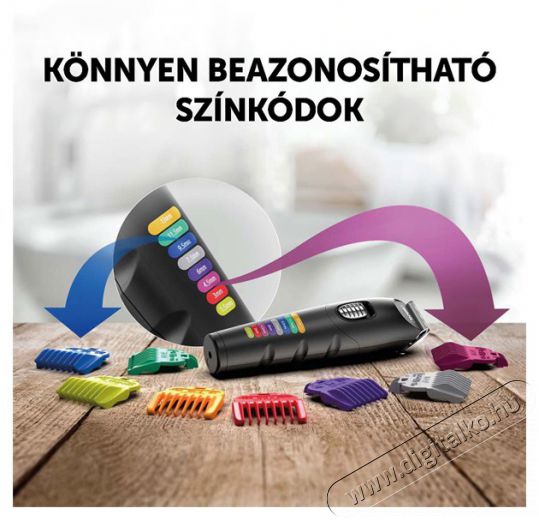 Wahl Color Trim Advanced vezet&eacute;k n&eacute;lk&uuml;li testszőrny&iacute;r&oacute; Sz&eacute;ps&eacute;g&aacute;pol&aacute;s / Eg&eacute;szs&eacute;g - Szőrtelen&iacute;tő / borotva - F&eacute;rfi borotva - 501926