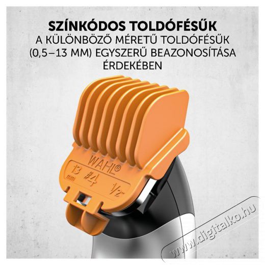 Wahl Color Trim vezet&eacute;k n&eacute;lk&uuml;li szak&aacute;llv&aacute;g&oacute; Sz&eacute;ps&eacute;g&aacute;pol&aacute;s / Eg&eacute;szs&eacute;g - Szőrtelen&iacute;tő / borotva - Arc- &eacute;s testszőrzet v&aacute;g&oacute;, form&aacute;z&oacute; - 501782