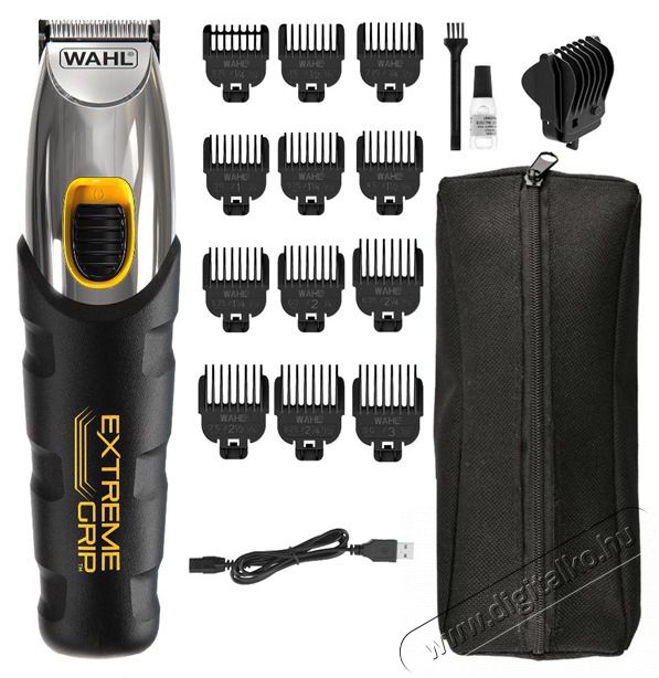 Wahl Extreme Grip vezet&eacute;k n&eacute;lk&uuml;li szak&aacute;llv&aacute;g&oacute; Sz&eacute;ps&eacute;g&aacute;pol&aacute;s / Eg&eacute;szs&eacute;g - Szőrtelen&iacute;tő / borotva - Arc- &eacute;s testszőrzet v&aacute;g&oacute;, form&aacute;z&oacute; - 501783