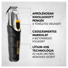 Wahl Extreme Grip vezet&eacute;k n&eacute;lk&uuml;li szak&aacute;llv&aacute;g&oacute; Sz&eacute;ps&eacute;g&aacute;pol&aacute;s / Eg&eacute;szs&eacute;g - Szőrtelen&iacute;tő / borotva - Arc- &eacute;s testszőrzet v&aacute;g&oacute;, form&aacute;z&oacute; - 501783