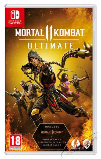 WARNER BROS Mortal Kombat 11: Ultimate Edition Nintendo Switch j&aacute;t&eacute;kszoftver Iroda &eacute;s sz&aacute;m&iacute;t&aacute;stechnika - J&aacute;t&eacute;k konzol - Kieg&eacute;sz&iacute;tő - 389729
