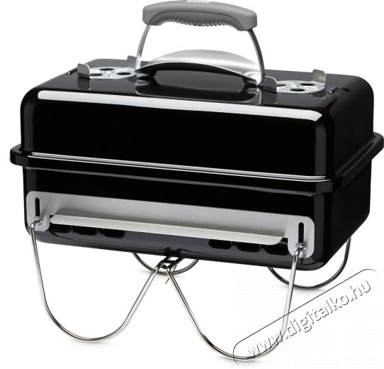 WEBER Go-Anywhere Black Grill H&aacute;ztart&aacute;s / Otthon / K&uuml;lt&eacute;r - K&uuml;lt&eacute;r / kerti term&eacute;k / grill - Kerti grill - 530297