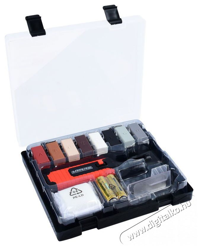 WERKZEYT kő, csempe &eacute;s csempepadl&oacute; jav&iacute;t&oacute;k&eacute;szlet H&aacute;ztart&aacute;s / Otthon / K&uuml;lt&eacute;r - Szersz&aacute;m - Egy&eacute;b szersz&aacute;m - 520354