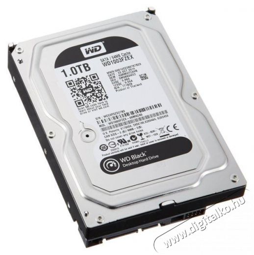 Western Digital 3.5 HDD SATA-III 1TB 7200rpm 64MB Cache, CAVIAR Black F&eacute;nyk&eacute;pezőg&eacute;p / kamera - HDD / mem.k&aacute;rtya kamera - 480886