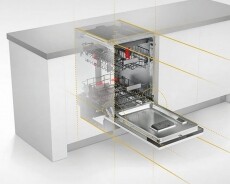 Whirlpool WSIO3O34PFEX mosogatógép Konyhai termékek - Mosogatógép - Keskeny (45cm-ig) beépíthető mosogatógép - 348501