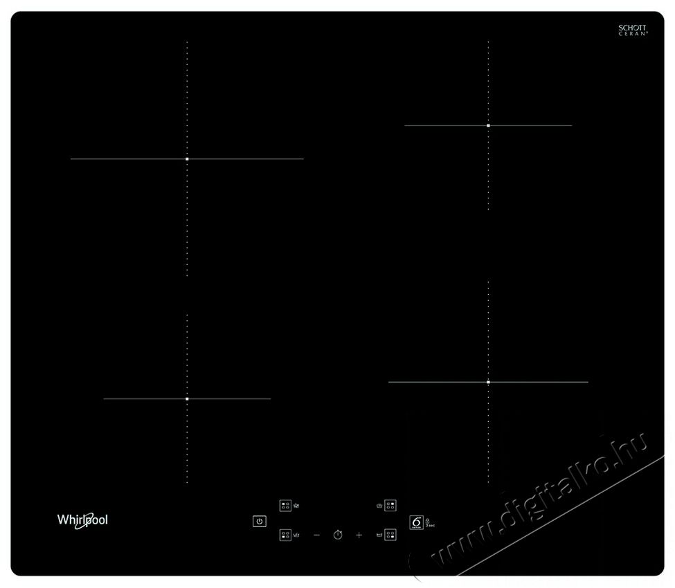 Whirlpool WSQ7360NE be&eacute;p&iacute;thető indukci&oacute;s főzőlap Konyhai term&eacute;kek - S&uuml;tő-főzőlap, tűzhely (be&eacute;p&iacute;thető) - Indukci&oacute;s főzőlap (be&eacute;p&iacute;thető) - 367130