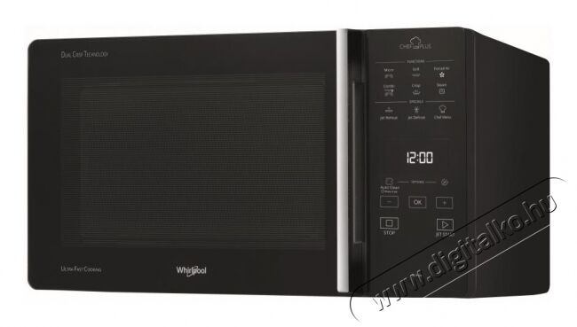 Whirlpool MCP 349 BL mikrohull&aacute;m&uacute; s&uuml;tő Konyhai term&eacute;kek - Mikrohull&aacute;m&uacute; s&uuml;tő - Mikrohull&aacute;m&uacute; s&uuml;tő (szabadon&aacute;ll&oacute;) - 327299