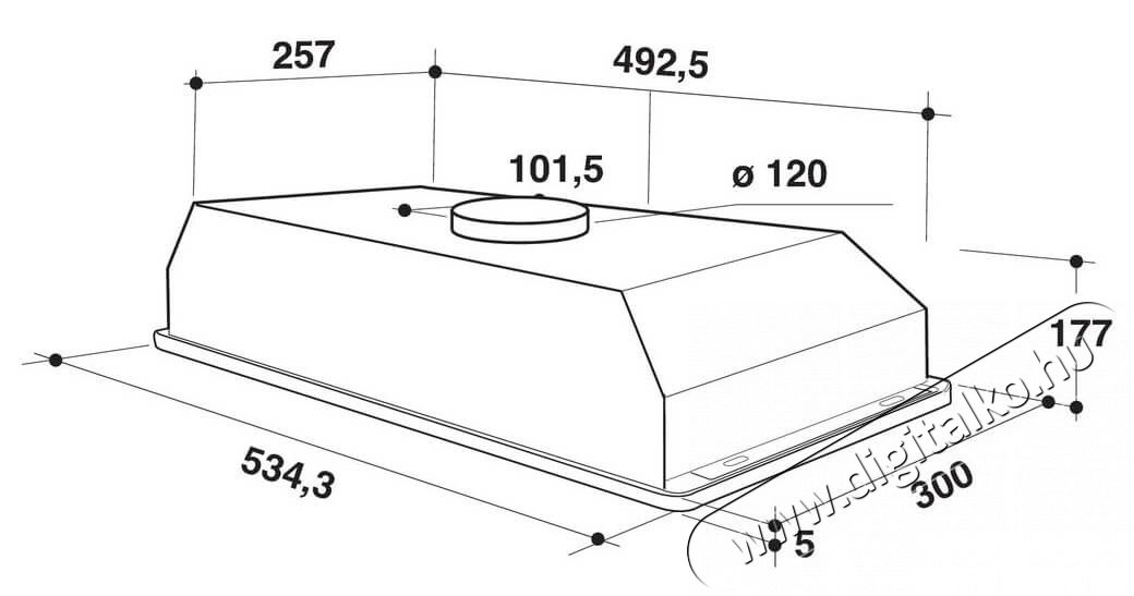 Whirlpool WCT64FLYX Be&eacute;p&iacute;thető p&aacute;raelsz&iacute;v&oacute; Konyhai term&eacute;kek - P&aacute;raelsz&iacute;v&oacute; - Be&eacute;p&iacute;thető / kih&uacute;zhat&oacute; - 354224