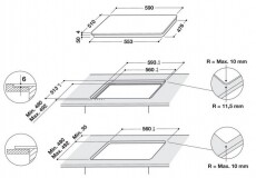 Whirlpool WF S7560 NE be&eacute;p&iacute;thető indukci&oacute;s főzőlap Konyhai term&eacute;kek - S&uuml;tő-főzőlap, tűzhely (be&eacute;p&iacute;thető) - Indukci&oacute;s főzőlap (be&eacute;p&iacute;thető) - 362530