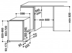 Whirlpool WIC 3C26 F Mosogat&oacute;g&eacute;p be&eacute;p&iacute;thető 14 ter&iacute;t&eacute;k Konyhai term&eacute;kek - Mosogat&oacute;g&eacute;p - Norm&aacute;l (60cm) be&eacute;p&iacute;thető mosogat&oacute;g&eacute;p - 372769