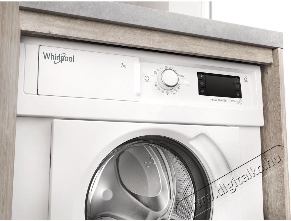 Whirlpool BI WMWG 71483E EU N MOS&Oacute;G&Eacute;P EL&Ouml;LT&Ouml;LTŐS BE&Eacute;P&Iacute;THETŐ H&aacute;ztart&aacute;s / Otthon / K&uuml;lt&eacute;r - Mos&oacute;g&eacute;p / sz&aacute;r&iacute;t&oacute;g&eacute;p - El&ouml;lt&ouml;ltős mos&oacute;g&eacute;p (be&eacute;p&iacute;thető) - 374971