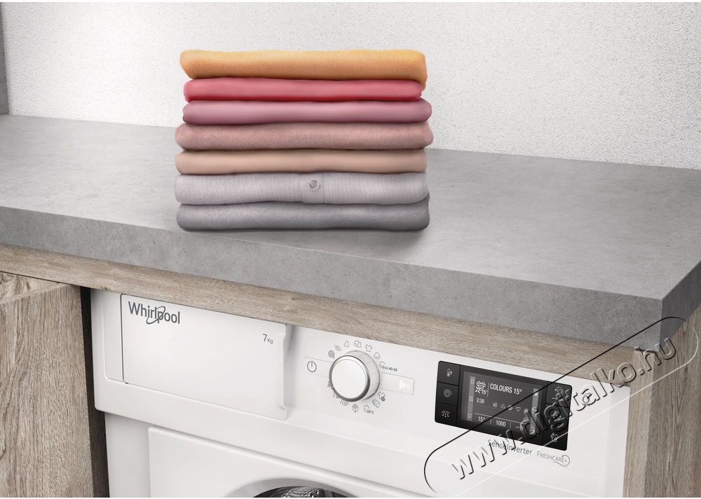 Whirlpool BI WMWG 71483E EU N MOS&Oacute;G&Eacute;P EL&Ouml;LT&Ouml;LTŐS BE&Eacute;P&Iacute;THETŐ H&aacute;ztart&aacute;s / Otthon / K&uuml;lt&eacute;r - Mos&oacute;g&eacute;p / sz&aacute;r&iacute;t&oacute;g&eacute;p - El&ouml;lt&ouml;ltős mos&oacute;g&eacute;p (be&eacute;p&iacute;thető) - 374971