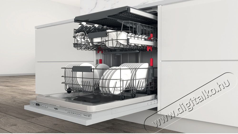 Whirlpool WIC 3C34 PFE S MOSOGAT&Oacute;G&Eacute;P BE&Eacute;P&Iacute;THETŐ Konyhai term&eacute;kek - Mosogat&oacute;g&eacute;p - Norm&aacute;l (60cm) be&eacute;p&iacute;thető mosogat&oacute;g&eacute;p - 377727