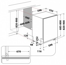 Whirlpool WIC 3C34 PFE S MOSOGAT&Oacute;G&Eacute;P BE&Eacute;P&Iacute;THETŐ Konyhai term&eacute;kek - Mosogat&oacute;g&eacute;p - Norm&aacute;l (60cm) be&eacute;p&iacute;thető mosogat&oacute;g&eacute;p - 377727