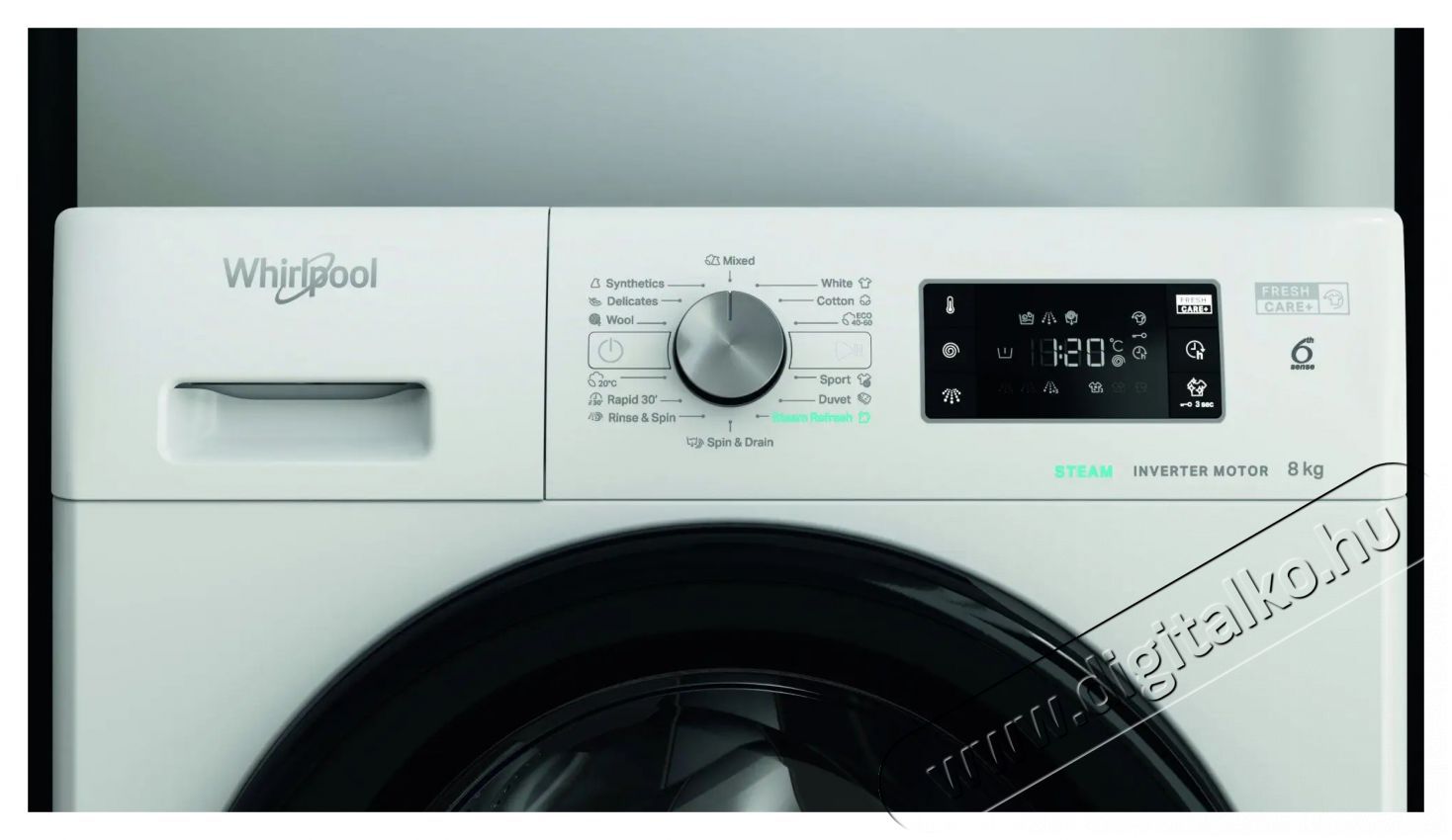 Whirlpool FFB 8458 BV EE el&ouml;lt&ouml;ltős mos&oacute;g&eacute;p H&aacute;ztart&aacute;s / Otthon / K&uuml;lt&eacute;r - Mos&oacute;g&eacute;p / sz&aacute;r&iacute;t&oacute;g&eacute;p - El&ouml;lt&ouml;ltős norm&aacute;l (60cm-ig) mos&oacute;g&eacute;p - 379285