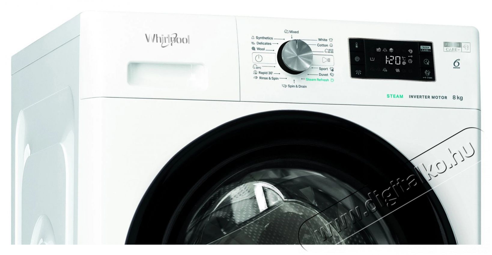 Whirlpool FFB 8458 BV EE el&ouml;lt&ouml;ltős mos&oacute;g&eacute;p H&aacute;ztart&aacute;s / Otthon / K&uuml;lt&eacute;r - Mos&oacute;g&eacute;p / sz&aacute;r&iacute;t&oacute;g&eacute;p - El&ouml;lt&ouml;ltős norm&aacute;l (60cm-ig) mos&oacute;g&eacute;p - 379285
