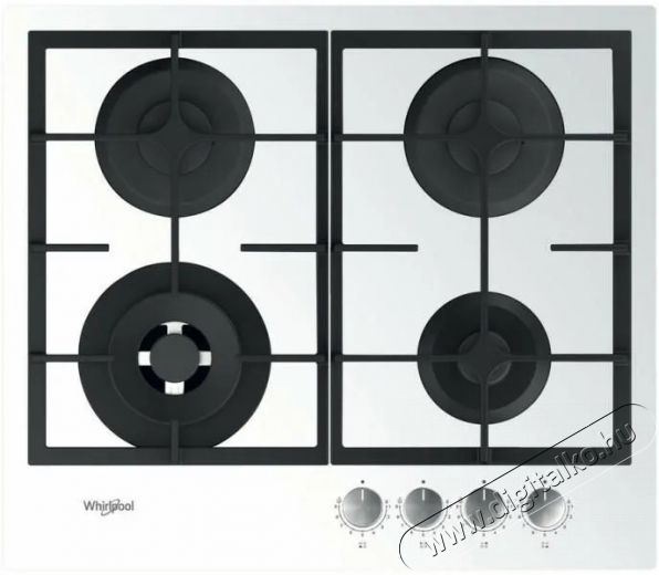 Whirlpool GOFL 629/WH be&eacute;p&iacute;thető g&aacute;zfőzőlap Konyhai term&eacute;kek - S&uuml;tő-főzőlap, tűzhely (be&eacute;p&iacute;thető) - G&aacute;zfőzőlap (be&eacute;p&iacute;thető) - 379295