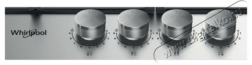 Whirlpool TKRL 661 IX EU be&eacute;p&iacute;thető g&aacute;zfőzőlap Konyhai term&eacute;kek - S&uuml;tő-főzőlap, tűzhely (be&eacute;p&iacute;thető) - G&aacute;zfőzőlap (be&eacute;p&iacute;thető) - 379288