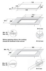 Whirlpool GOWL 728/NB Be&eacute;p&iacute;thető g&aacute;z főzőlap Konyhai term&eacute;kek - S&uuml;tő-főzőlap, tűzhely (be&eacute;p&iacute;thető) - G&aacute;zfőzőlap (be&eacute;p&iacute;thető) - 381797