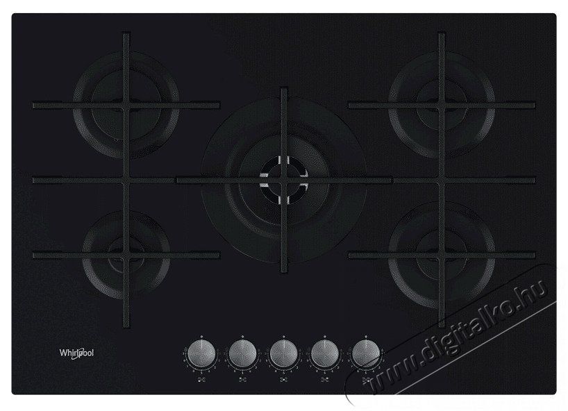 Whirlpool GOWL 728/NB Be&eacute;p&iacute;thető g&aacute;z főzőlap Konyhai term&eacute;kek - S&uuml;tő-főzőlap, tűzhely (be&eacute;p&iacute;thető) - G&aacute;zfőzőlap (be&eacute;p&iacute;thető) - 381797
