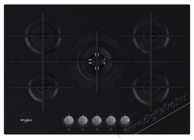 Whirlpool GOWL 728/NB Be&eacute;p&iacute;thető g&aacute;z főzőlap Konyhai term&eacute;kek - S&uuml;tő-főzőlap, tűzhely (be&eacute;p&iacute;thető) - G&aacute;zfőzőlap (be&eacute;p&iacute;thető) - 381797