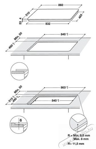 Whirlpool SMP 9010 C/NE/IXL Be&eacute;p&iacute;thető indukci&oacute;s főzőlap Konyhai term&eacute;kek - S&uuml;tő-főzőlap, tűzhely (be&eacute;p&iacute;thető) - Indukci&oacute;s főzőlap (be&eacute;p&iacute;thető) - 381798