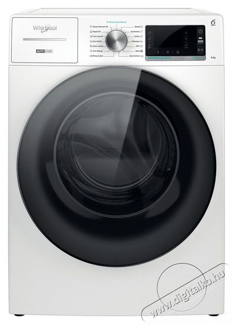 Whirlpool W7X W845WB EE el&ouml;lt&ouml;ltős pr&eacute;mium gőzfunkci&oacute;s mos&oacute;g&eacute;p H&aacute;ztart&aacute;s / Otthon / K&uuml;lt&eacute;r - Mos&oacute;g&eacute;p / sz&aacute;r&iacute;t&oacute;g&eacute;p - El&ouml;lt&ouml;ltős norm&aacute;l (60cm-ig) mos&oacute;g&eacute;p - 399799