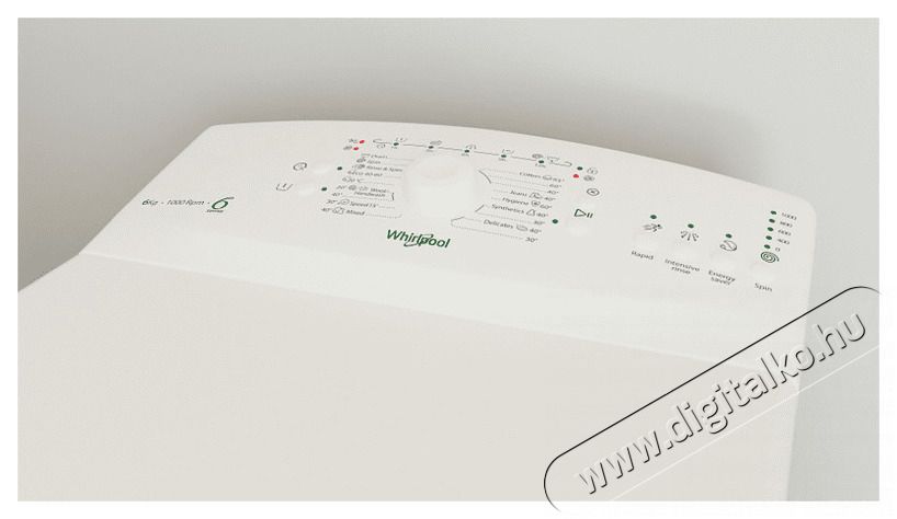 Whirlpool TDLR6040L EU/N fel&uuml;lt&ouml;ltős mos&oacute;g&eacute;p H&aacute;ztart&aacute;s / Otthon / K&uuml;lt&eacute;r - Mos&oacute;g&eacute;p / sz&aacute;r&iacute;t&oacute;g&eacute;p - Fel&uuml;lt&ouml;ltős mos&oacute;g&eacute;p - 400136