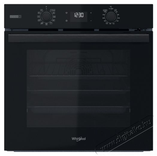 Whirlpool OMSR58RU1SB S&Uuml;TŐ ELEKTROMOS BE&Eacute;P&Iacute;THETŐ GŐZ FUNKCI&Oacute;VAL Konyhai term&eacute;kek - S&uuml;tő-főzőlap, tűzhely (be&eacute;p&iacute;thető) - S&uuml;tő (be&eacute;p&iacute;thető) - 473606