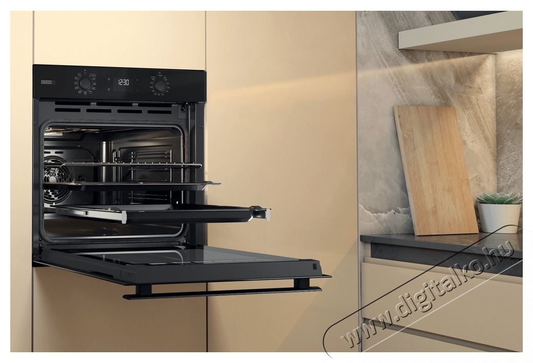 Whirlpool OMSR58RU1SB S&Uuml;TŐ ELEKTROMOS BE&Eacute;P&Iacute;THETŐ GŐZ FUNKCI&Oacute;VAL Konyhai term&eacute;kek - S&uuml;tő-főzőlap, tűzhely (be&eacute;p&iacute;thető) - S&uuml;tő (be&eacute;p&iacute;thető) - 473606