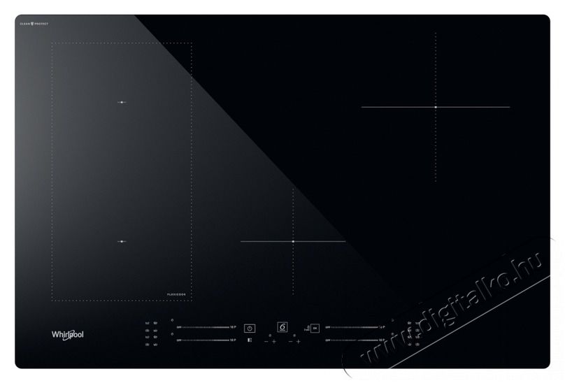 Whirlpool WL S2177 CPNE FŐZŐLAP BE&Eacute;P&Iacute;THETŐ INDUKCI&Oacute;S Konyhai term&eacute;kek - S&uuml;tő-főzőlap, tűzhely (szabadon&aacute;ll&oacute;) - Indukci&oacute;s főzőlap (szabadon&aacute;ll&oacute;) - 473604
