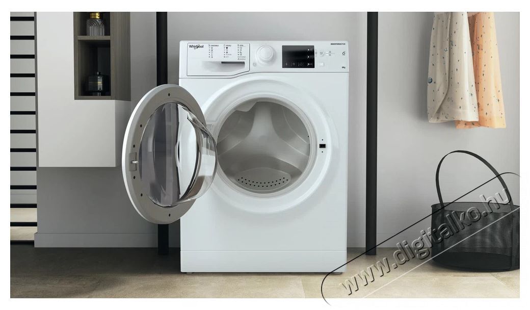 Whirlpool WRBSB 6249 W EU keskeny el&ouml;lt&ouml;ltős mos&oacute;g&eacute;p H&aacute;ztart&aacute;s / Otthon / K&uuml;lt&eacute;r - Mos&oacute;g&eacute;p / sz&aacute;r&iacute;t&oacute;g&eacute;p - El&ouml;lt&ouml;ltős keskeny (45cm-ig) mos&oacute;g&eacute;p - 493173